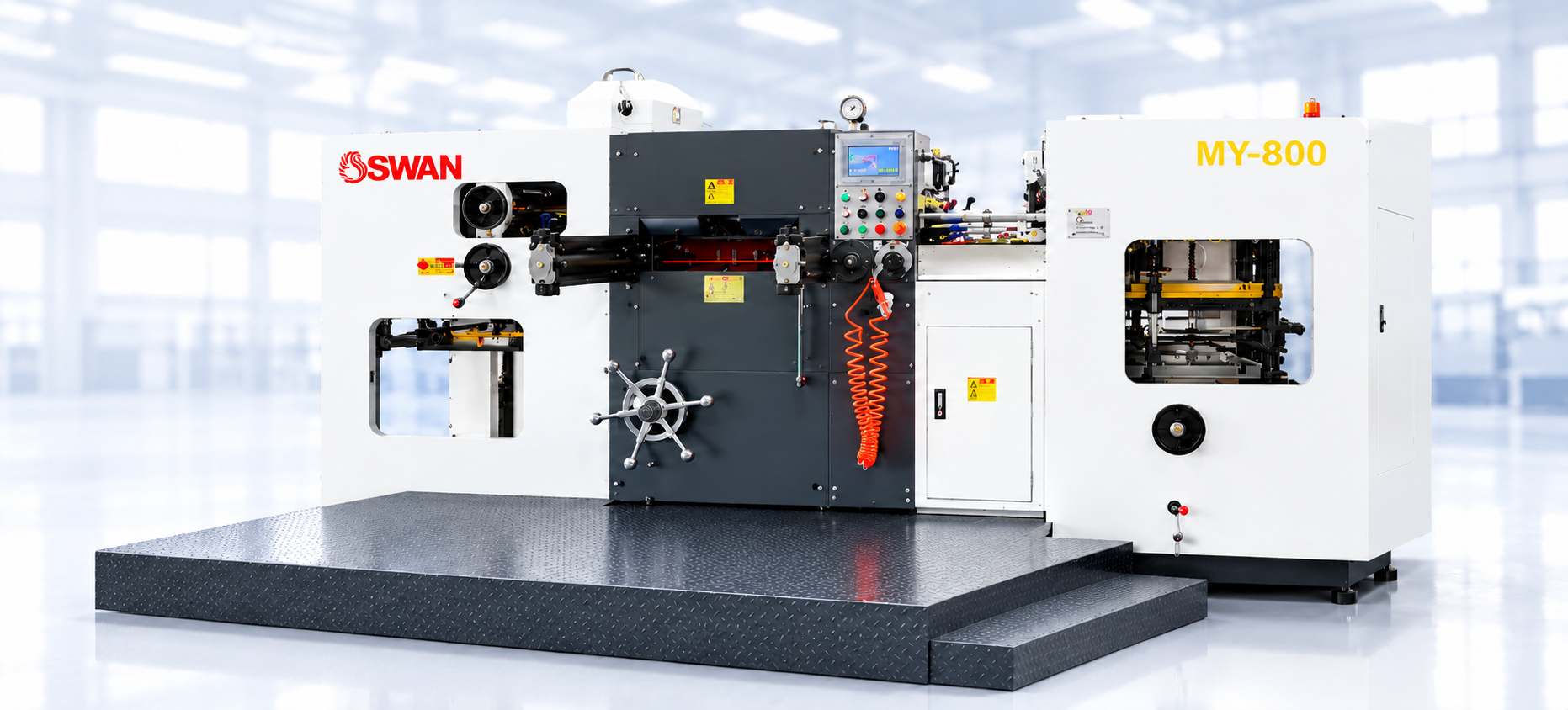 Corrugated Box Paper Automatic Die Cutting Machine 800 Sheet